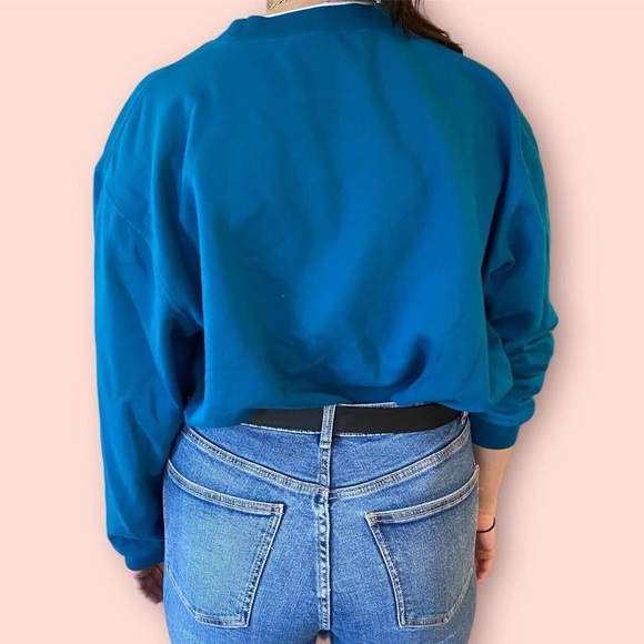 vintage rhinestone butterfly sweatshirt - Picture 2 of 2